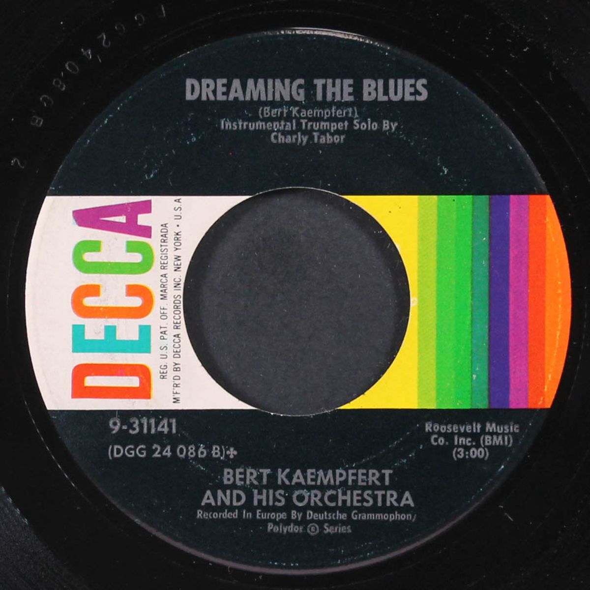 wonderland by night / dreaming the blues by BERT KAEMPFERT