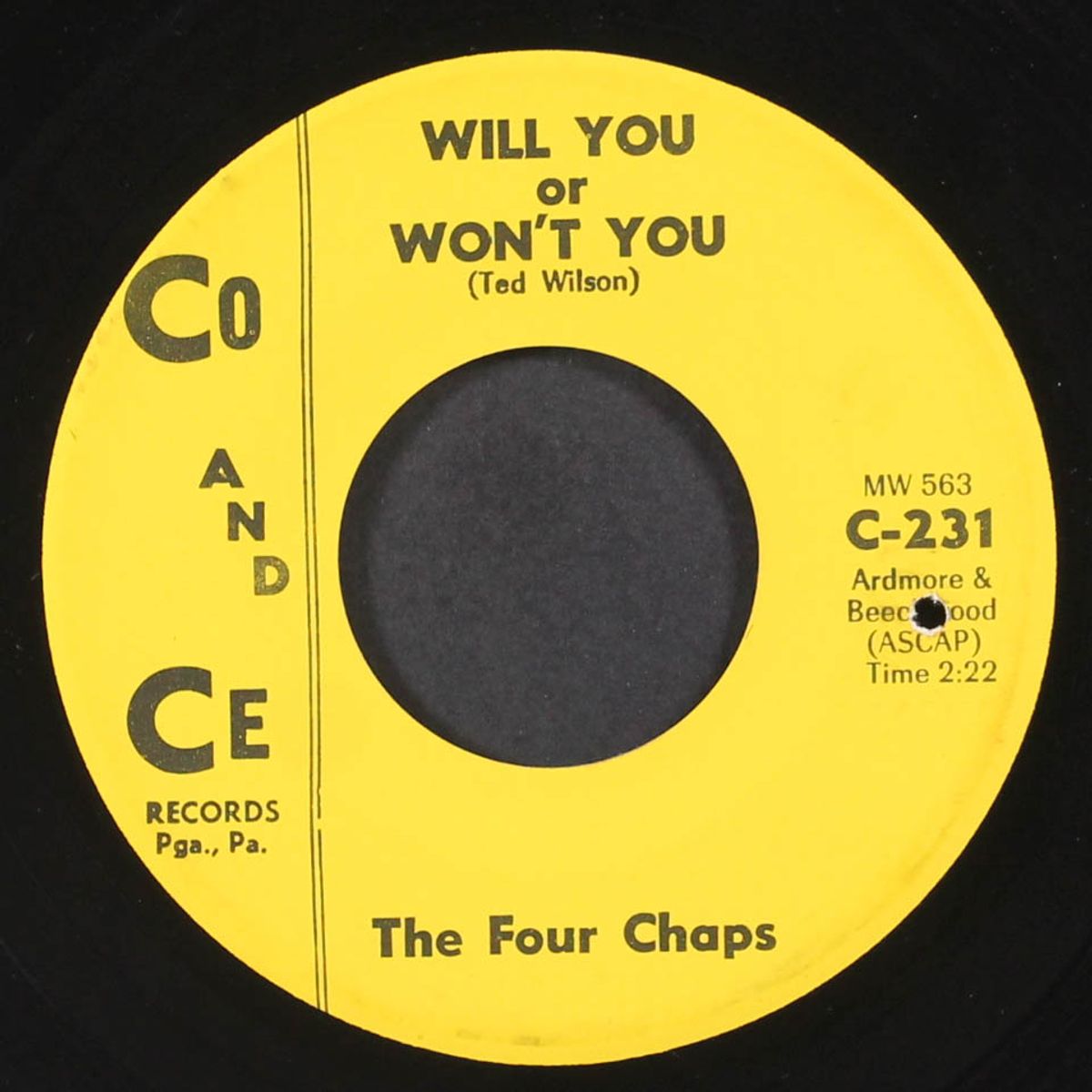 true lovers / will you or won't you by FOUR CHAPS