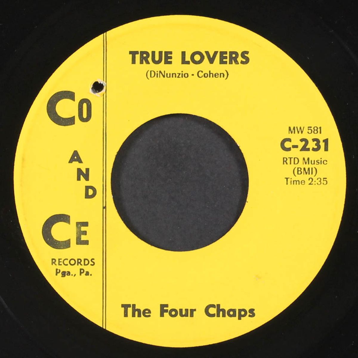 true lovers / will you or won't you by FOUR CHAPS