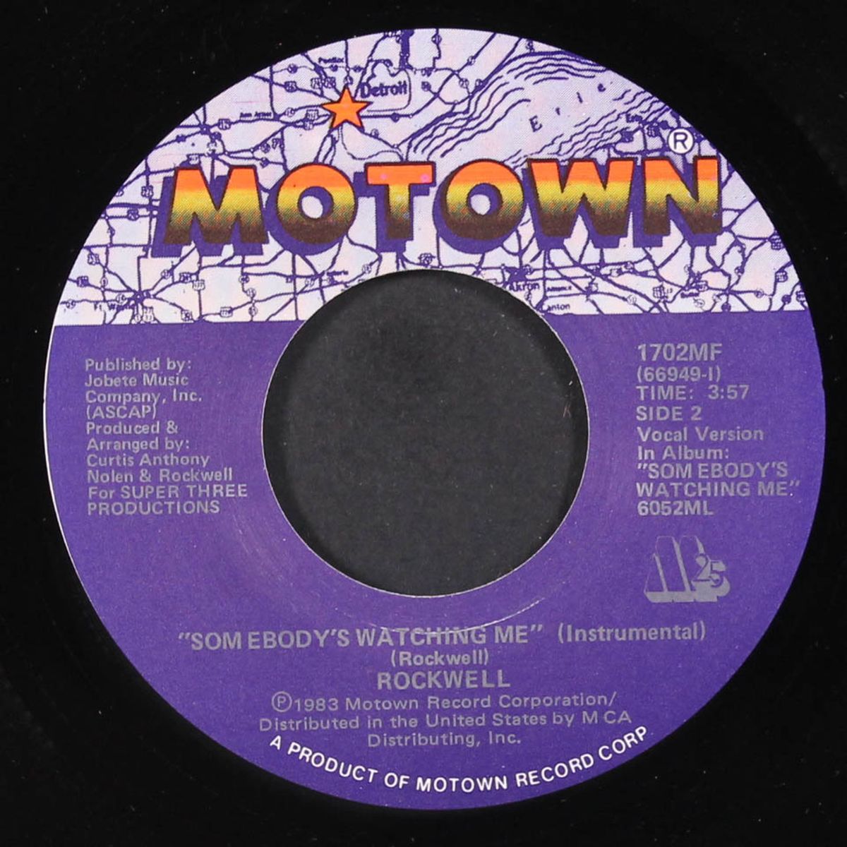 somebody's watching me / instrumental by ROCKWELL