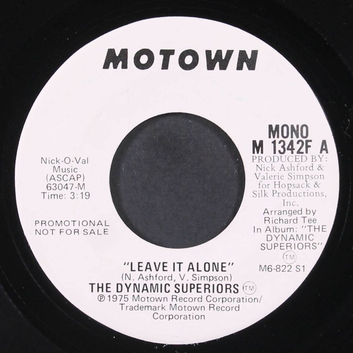leave it alone / mono by DYNAMIC SUPERIORS