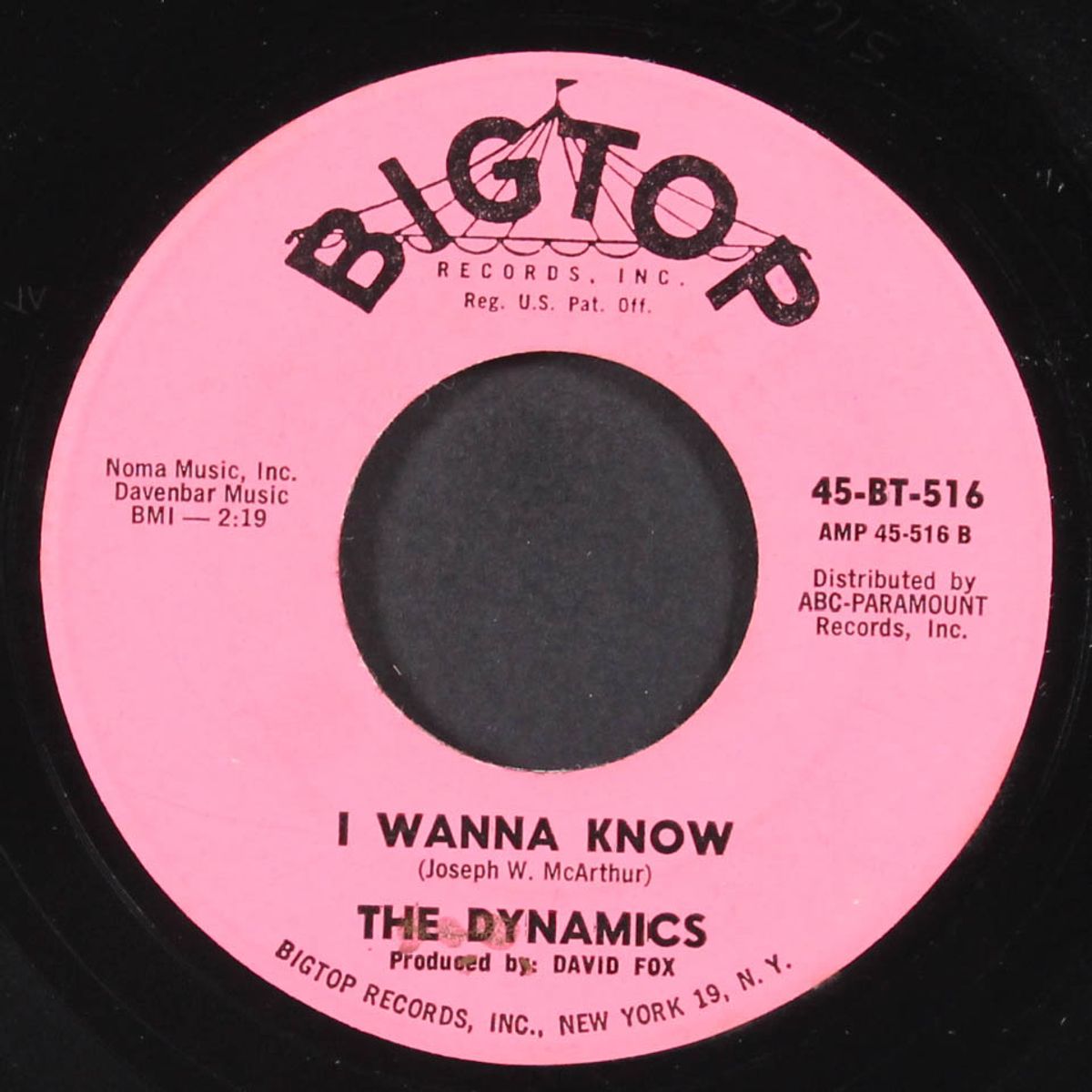 i wanna know by DYNAMICS