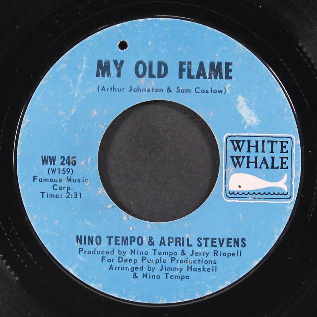 my old flame / wings of love by NINO TEMPO & APRIL STEVENS