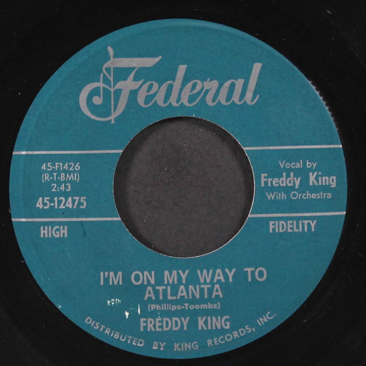 i'm on my way to atlanta / in the open by FREDDY KING