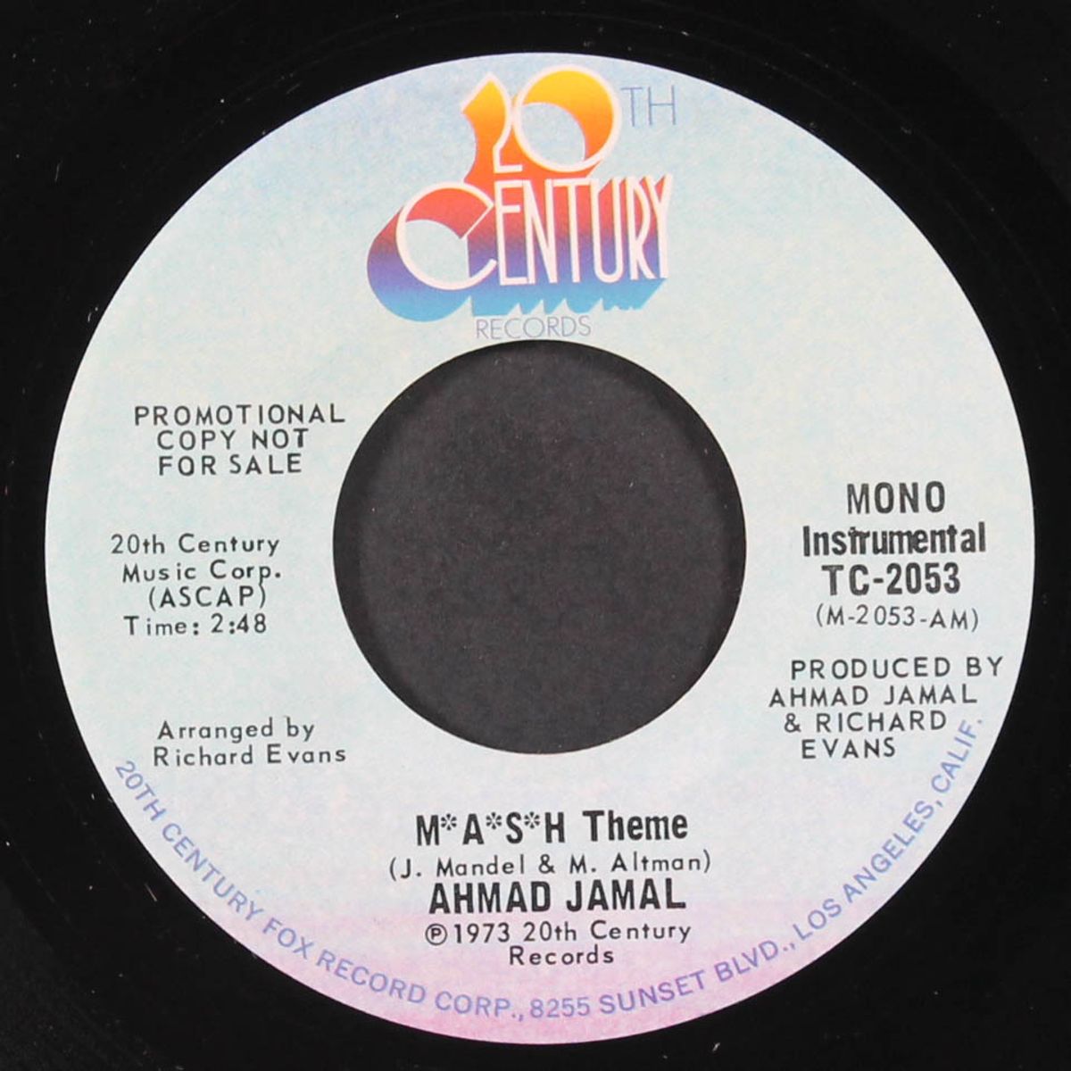 m*a*s*h theme / mono by AHMAD JAMAL