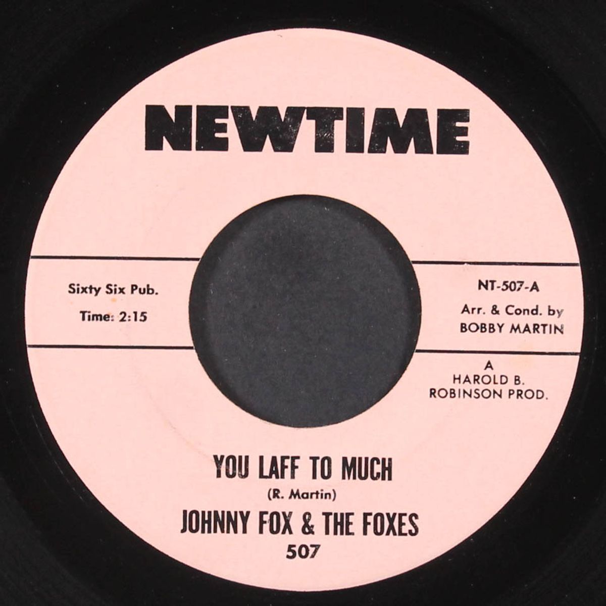 you laff too much / mountain dew by JOHNNY FOX & FOXES