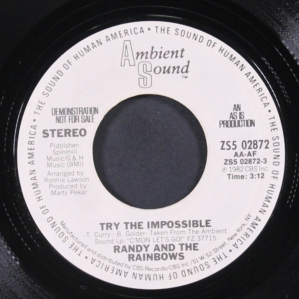 try the impossible / debbie by RANDY & RAINBOWS