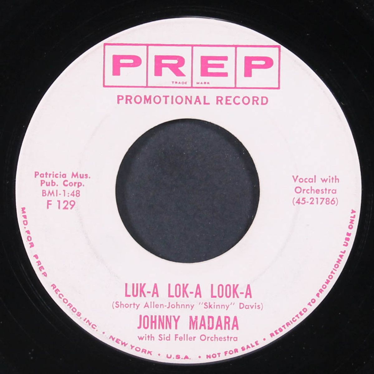 my big thrill / luk-a lok-a look-a by JOHNNY MADARA