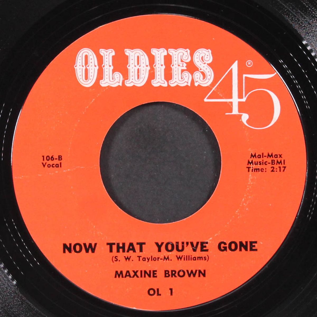 funny / now that you've gone by MAXINE BROWN