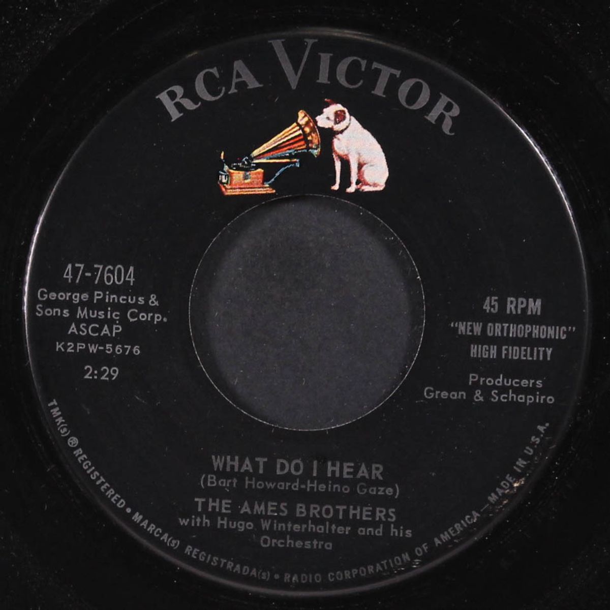 what do i hear by AMES BROTHERS