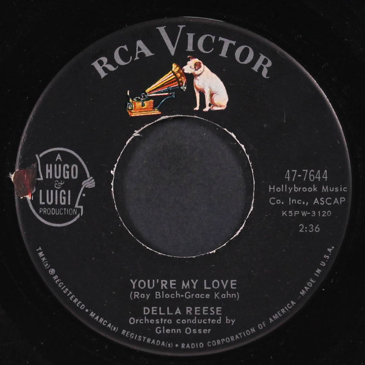 you're my love / not one minute more by DELLA REESE