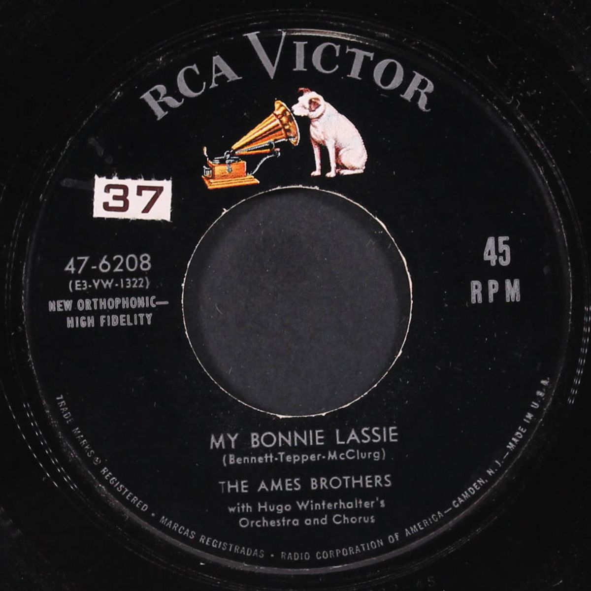 my bonnie lassie by AMES BROTHERS