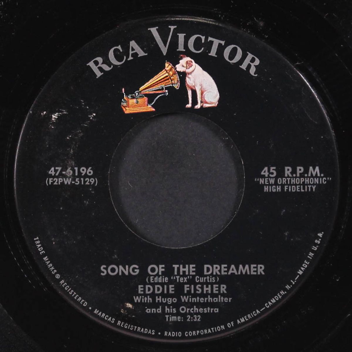 song of the dreamer by EDDIE FISHER