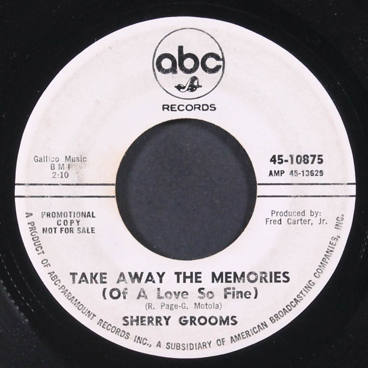 take away the memories / night fall by SHERRY GROOMS