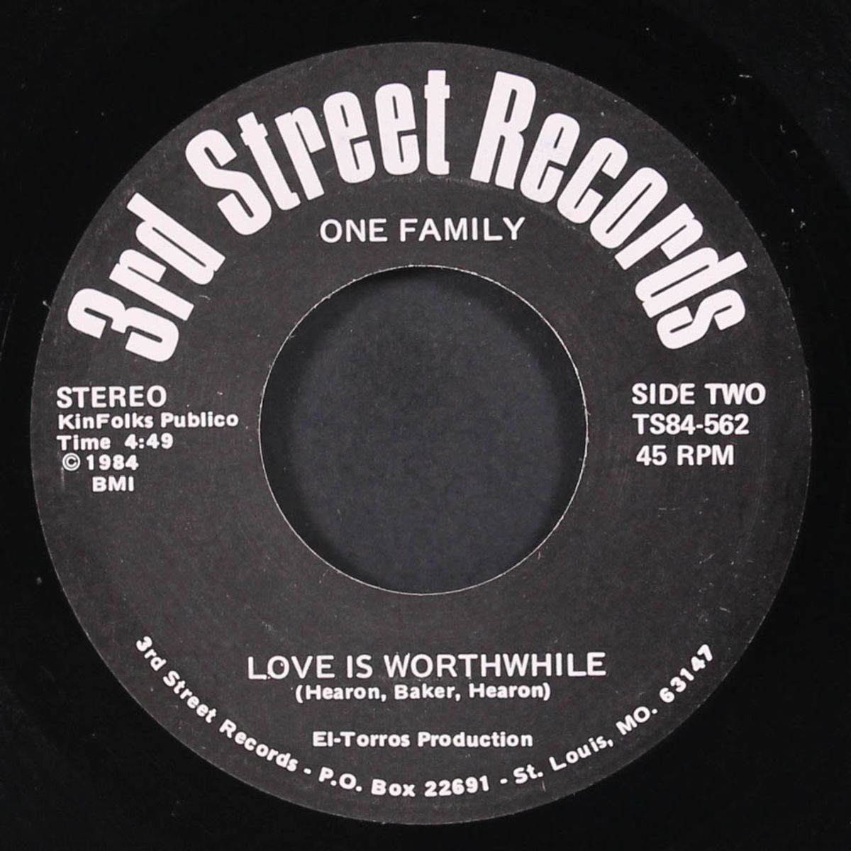 love is worthwhile / who ya gonna vote for? by ONE FAMILY