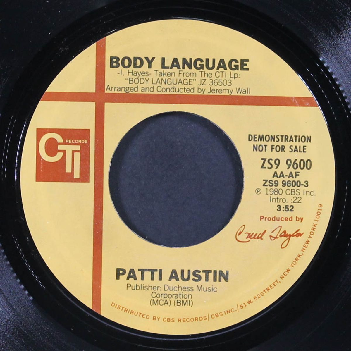 body language / same by PATTI AUSTIN
