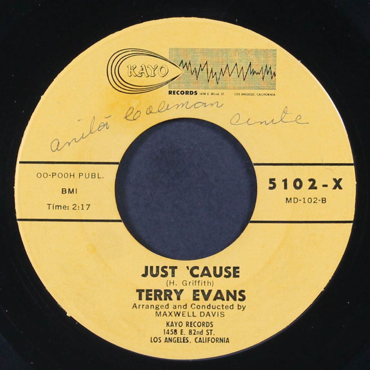 so nice to be loved / just 'cause by TERRY EVANS