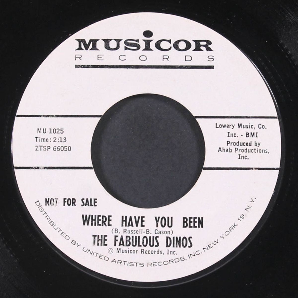 that same old song / where have you been by FABULOUS DINOS