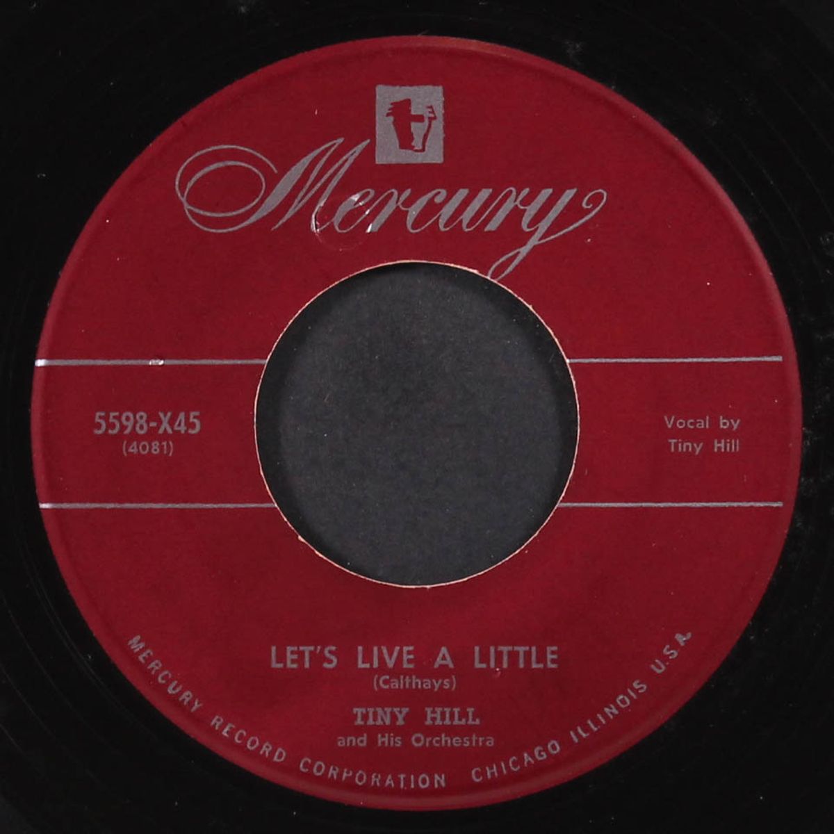 hot rod race no. 2 / let's live a little by TINY HILL