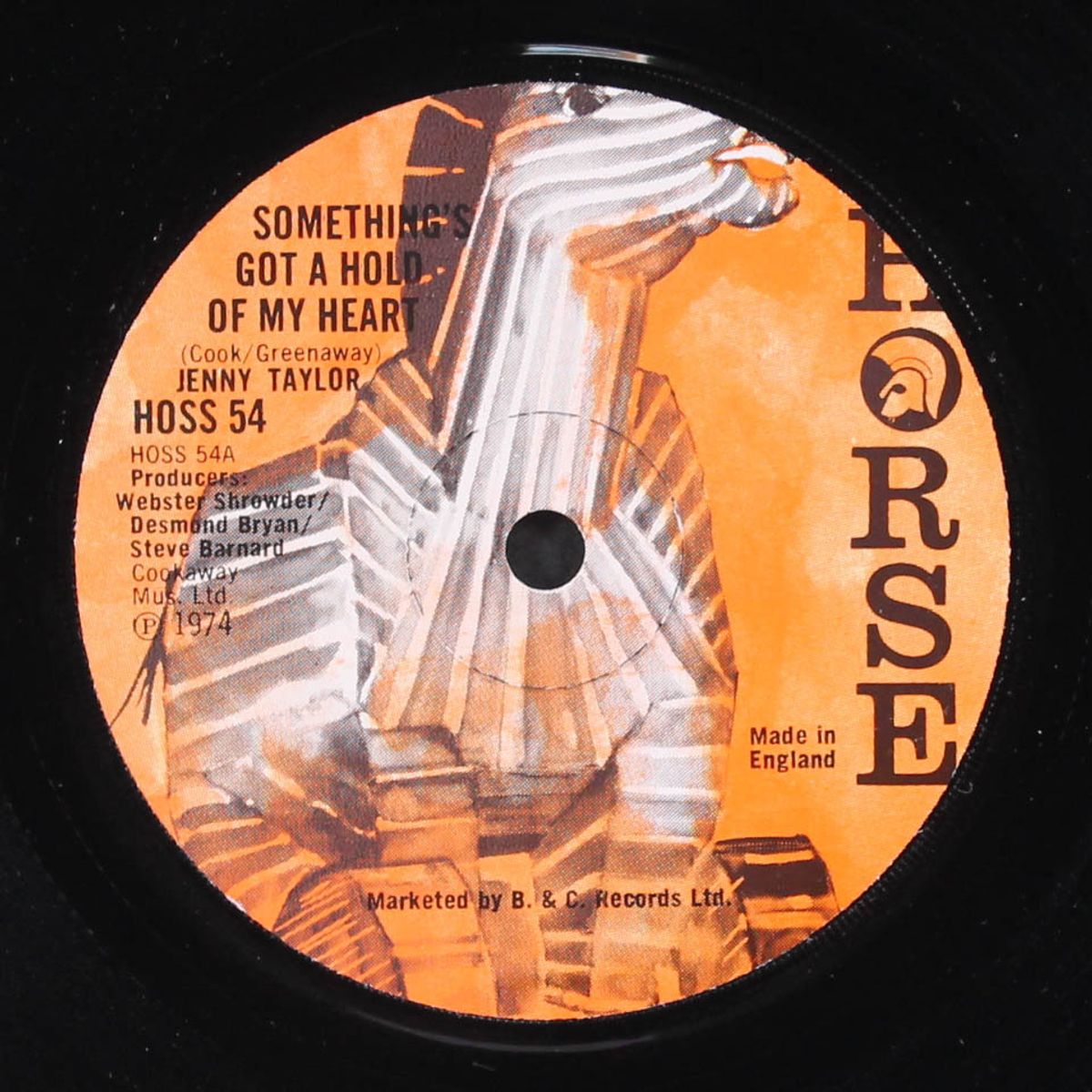 something's got a hold of my heart / tenod by JENNY TAYLOR
