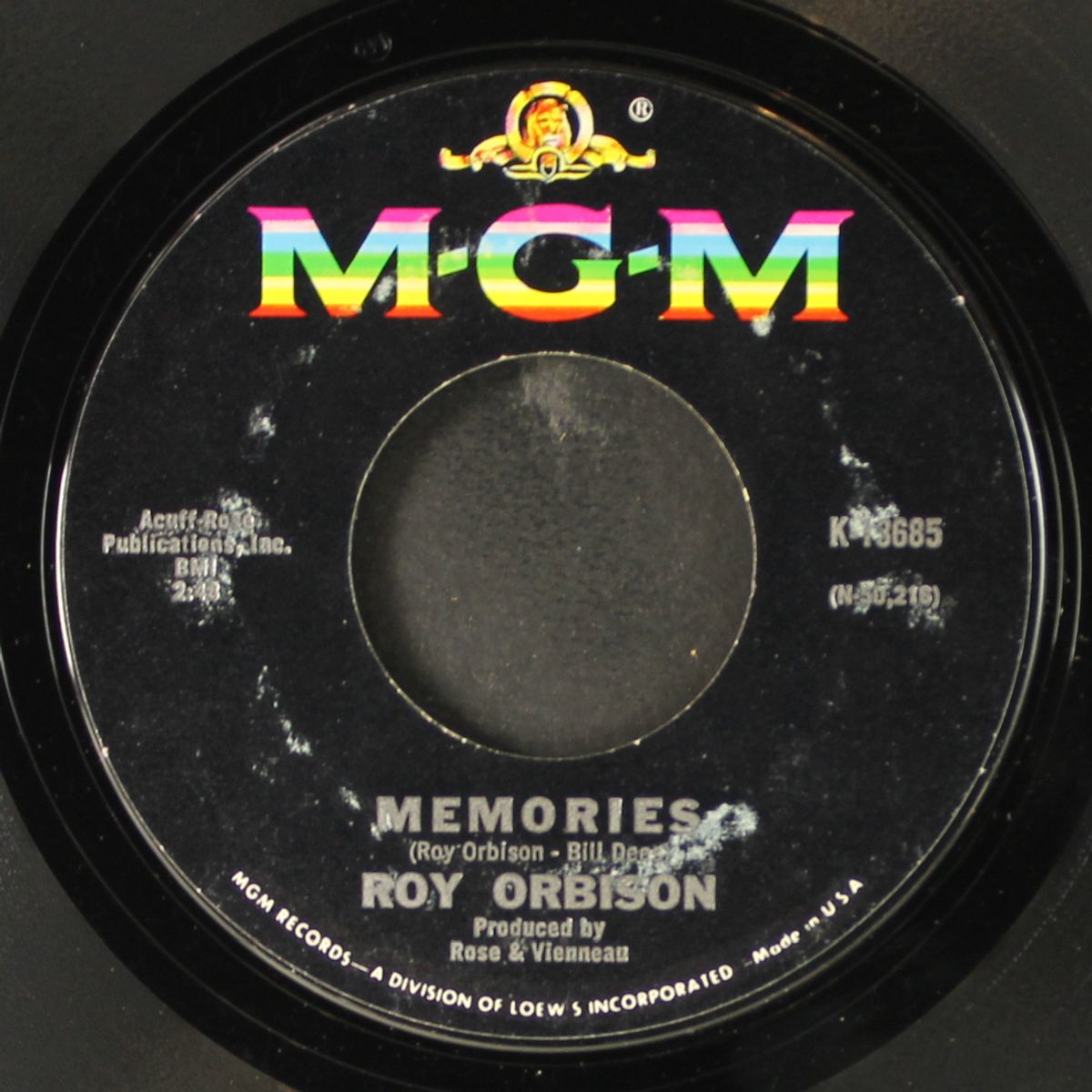 so good / memories by ROY ORBISON