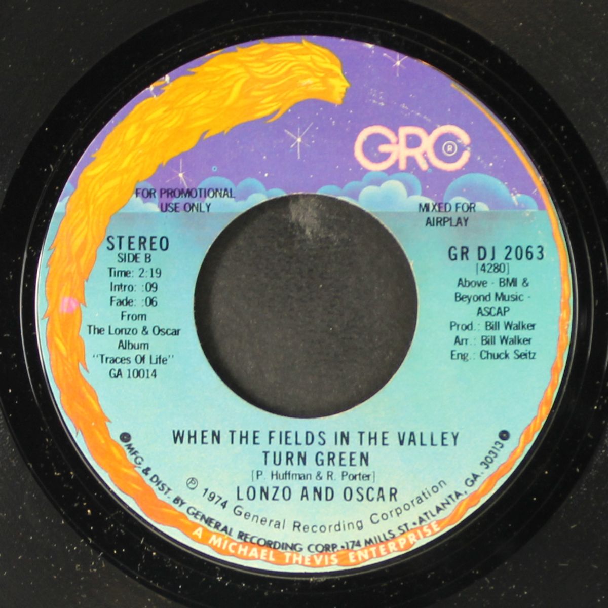 when the fields in the valley turn green / mono by LONZO & OSCAR
