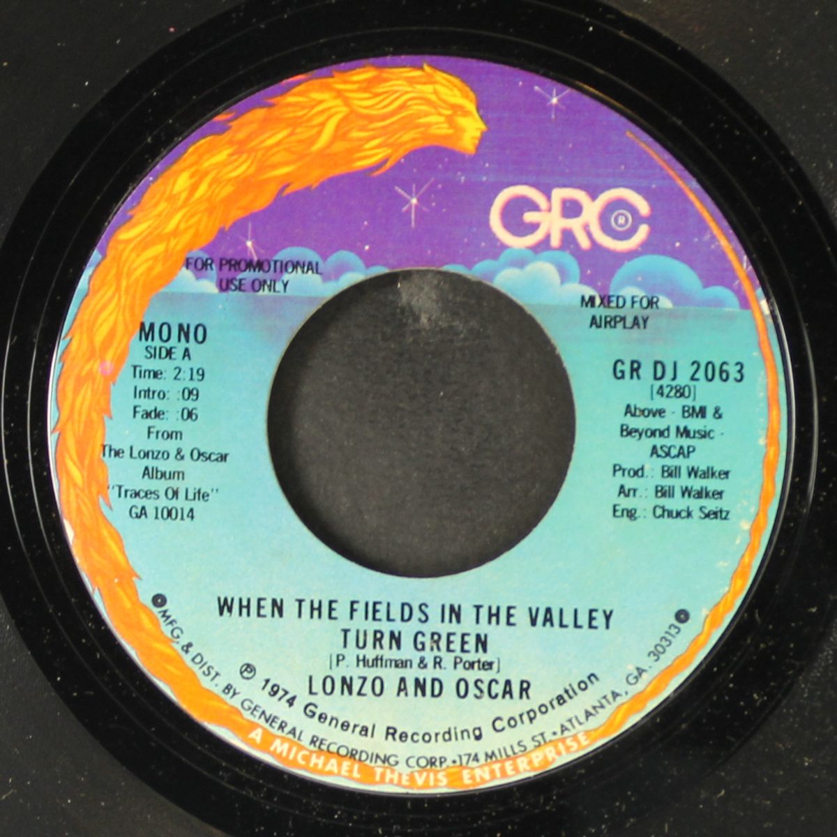 when the fields in the valley turn green / mono by LONZO & OSCAR