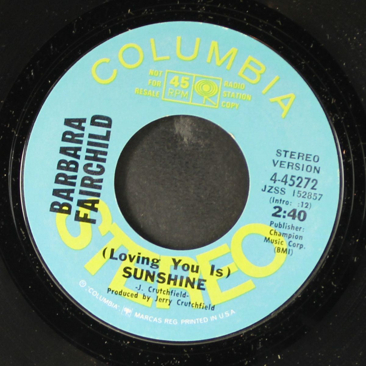 sunshine by BARBARA FAIRCHILD