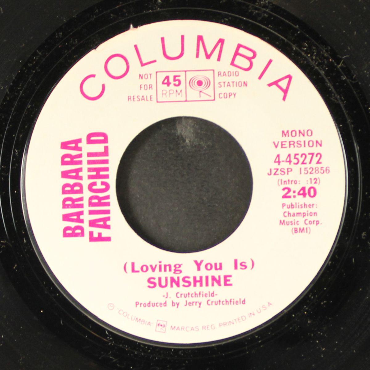 sunshine by BARBARA FAIRCHILD