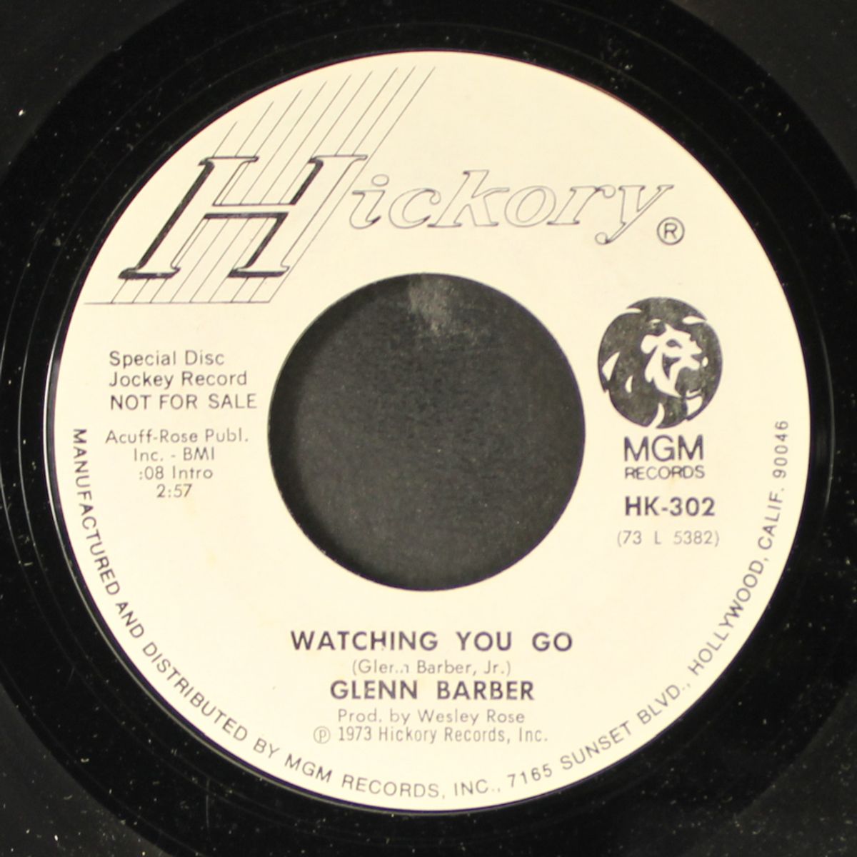 country girl / watching you go by GLENN BARBER