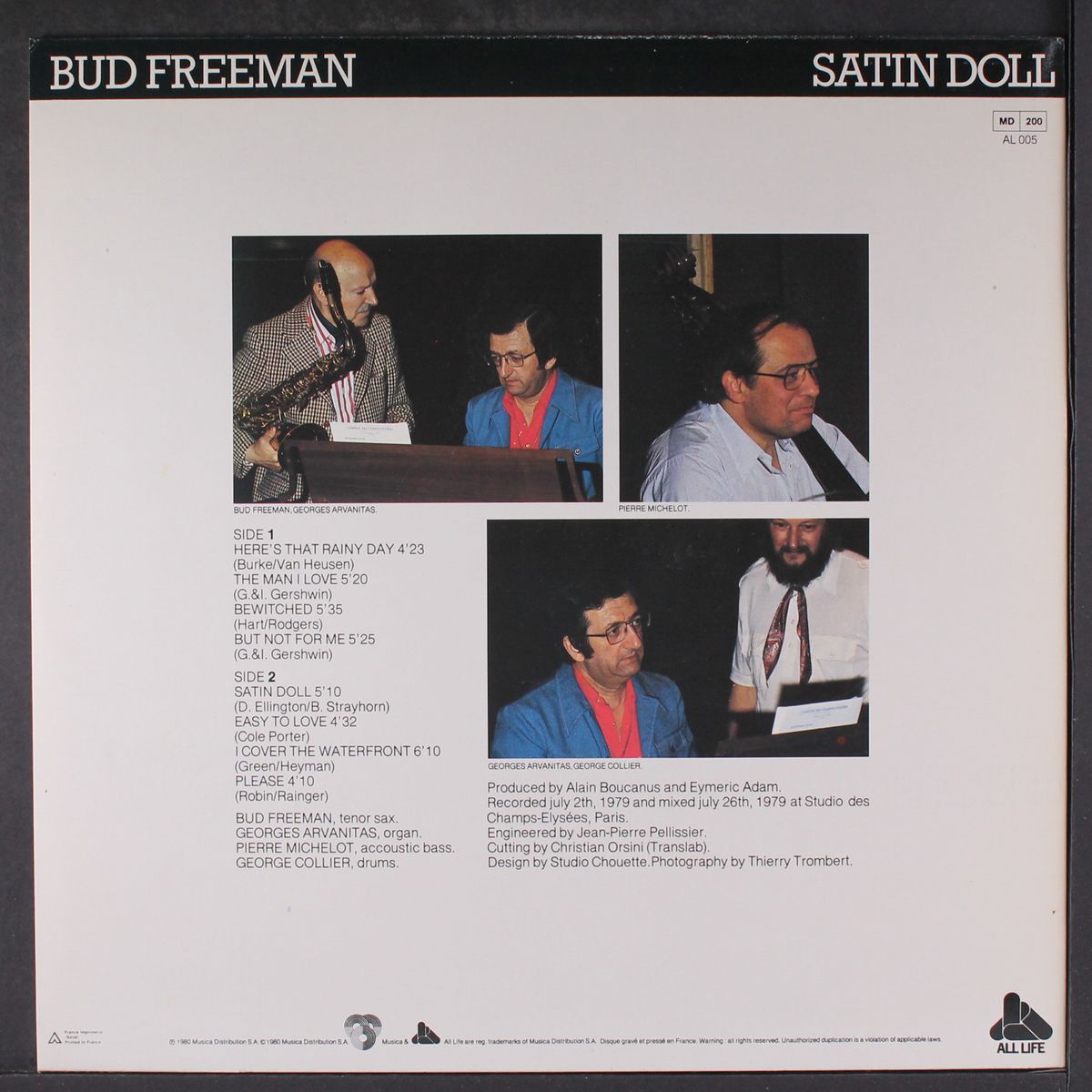 satin doll by BUD FREEMAN