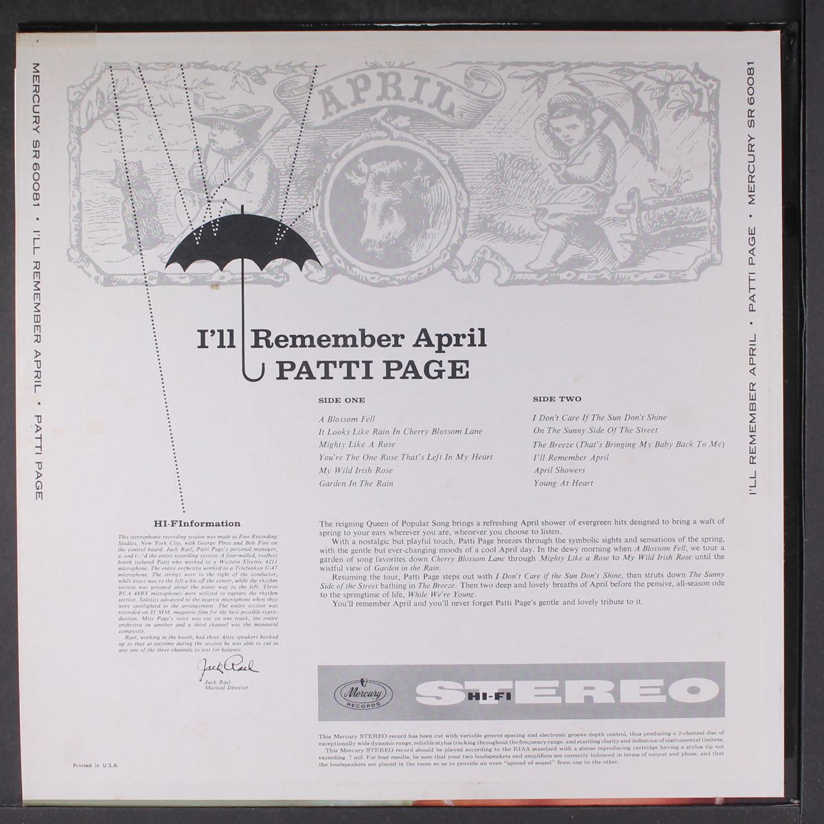 i'll remember april by PATTI PAGE