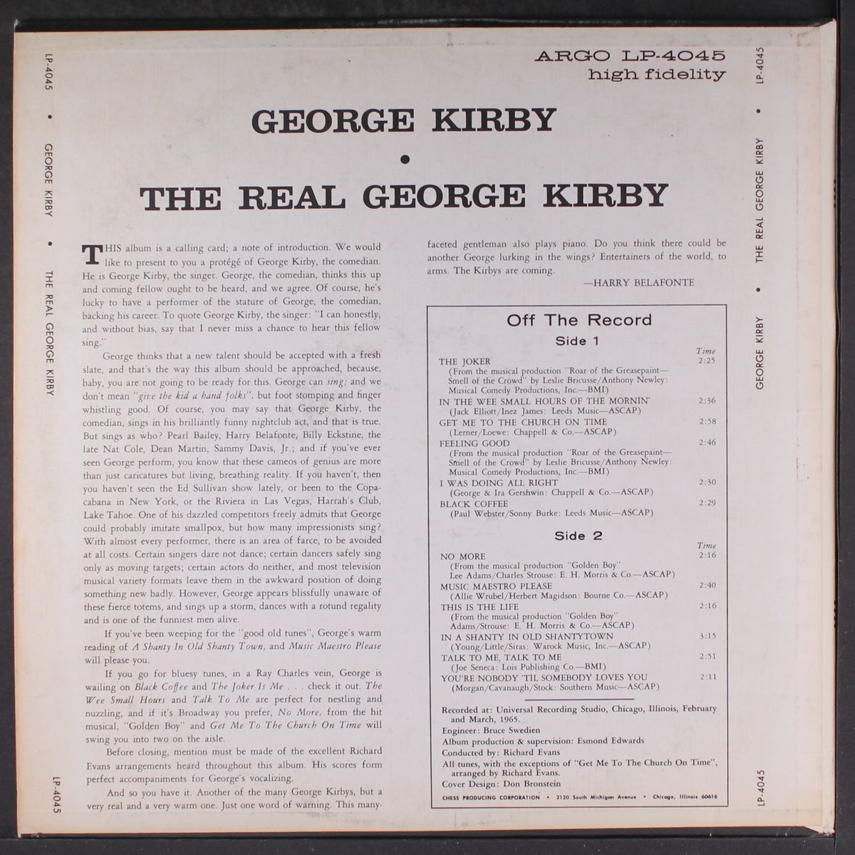 the real by GEORGE KIRBY