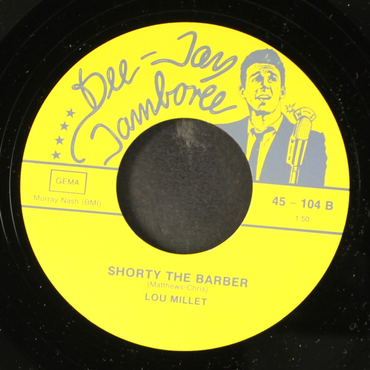 shorty the barber / slip, slip, slippin' in by LOU MILLET