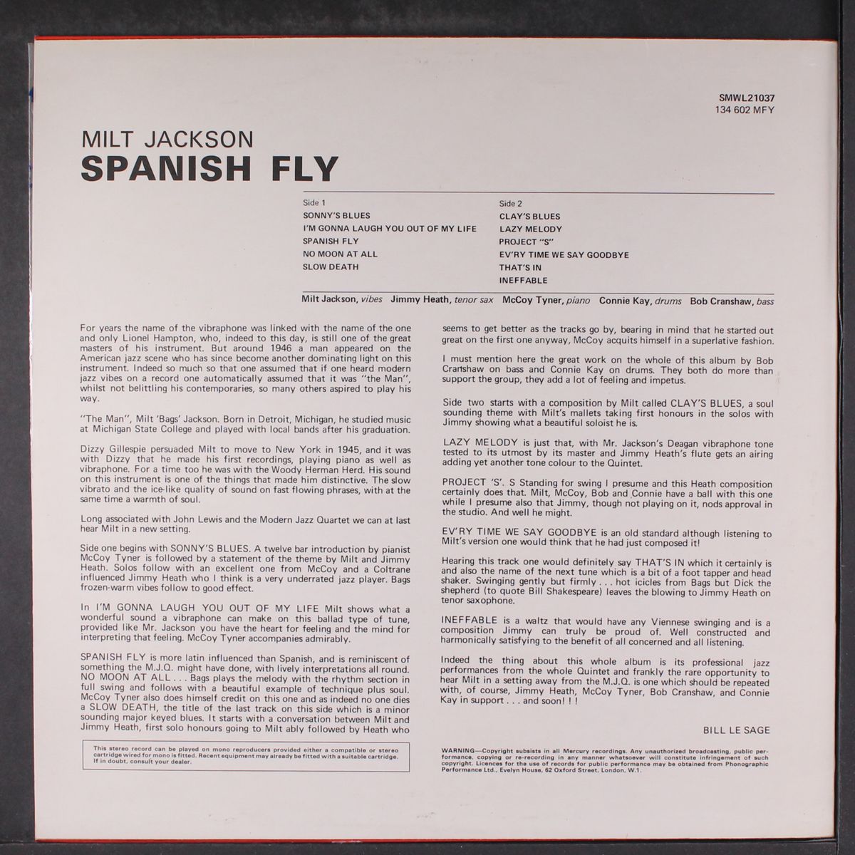 spanish fly by MILT JACKSON
