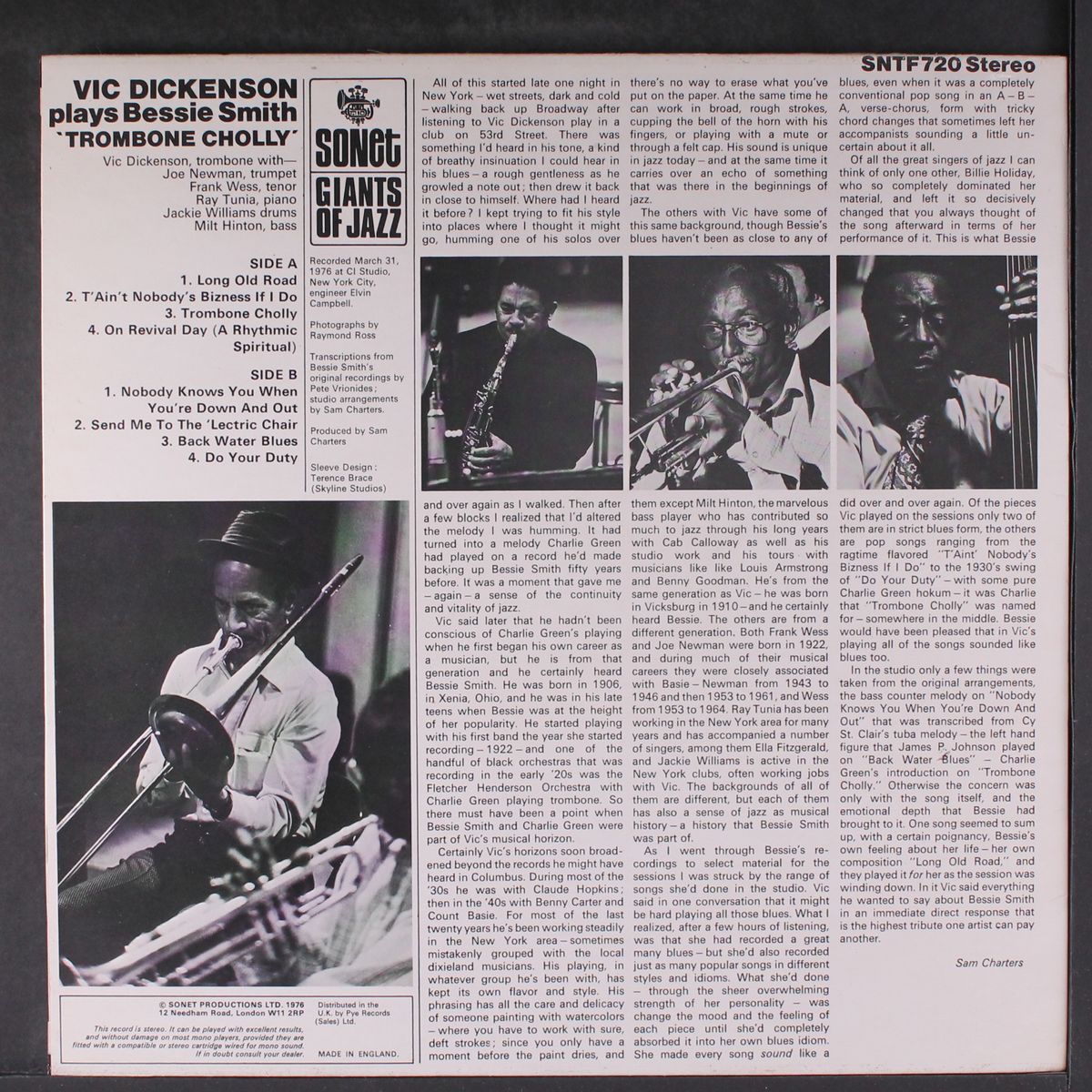 trombone cholly by VIC DICKENSON