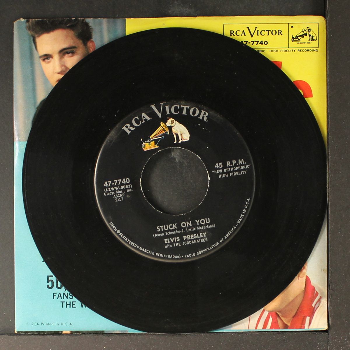 stuck on you / fame and fortune by ELVIS PRESLEY