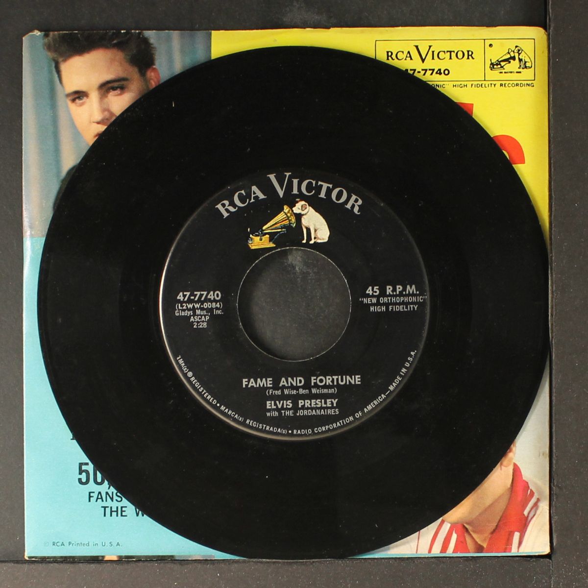 stuck on you / fame and fortune by ELVIS PRESLEY
