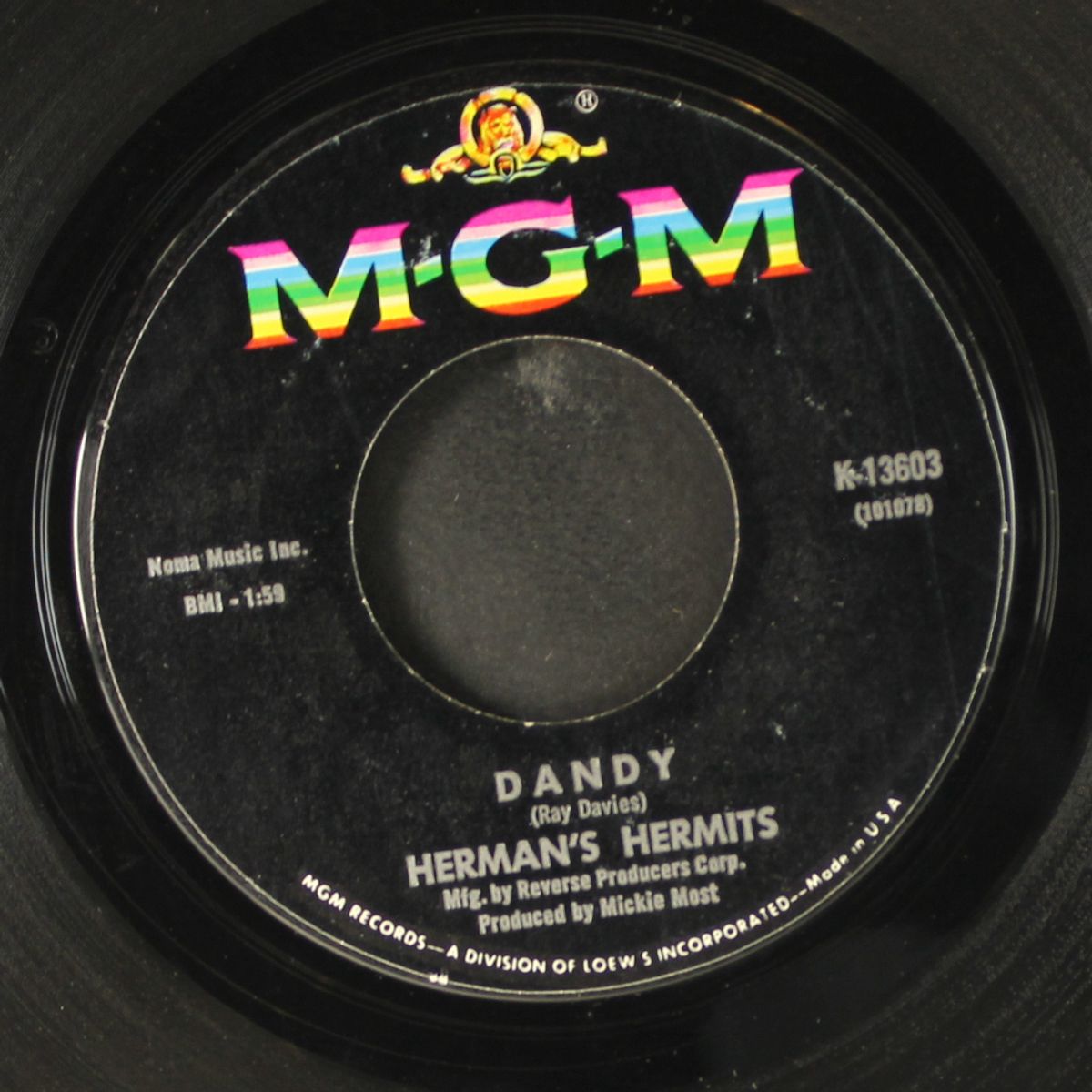 dandy / my reservation's been confirmed by HERMAN'S HERMITS