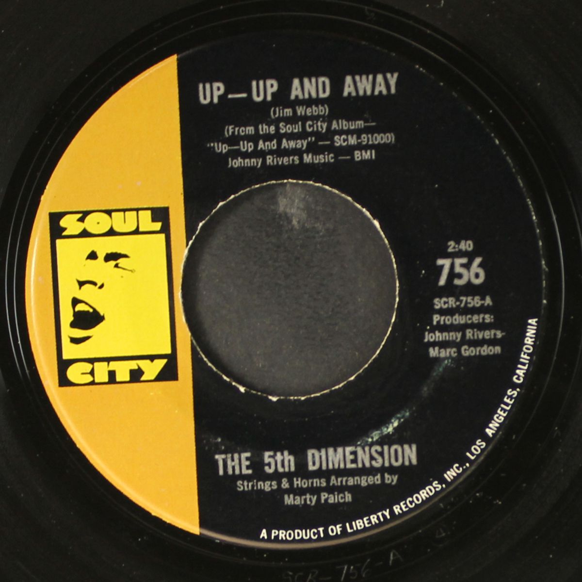 up-up and away / which way to nowhere by FIFTH DIMENSION