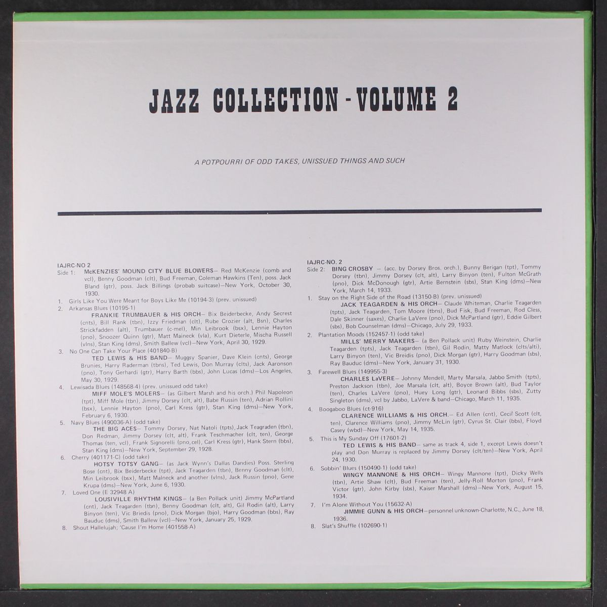 jazz collections, vol. 2 by VARIOUS