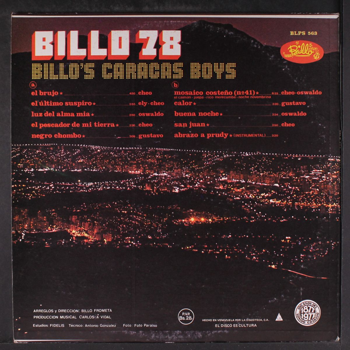 billo '78 by BILLO'S CARACAS BOYS