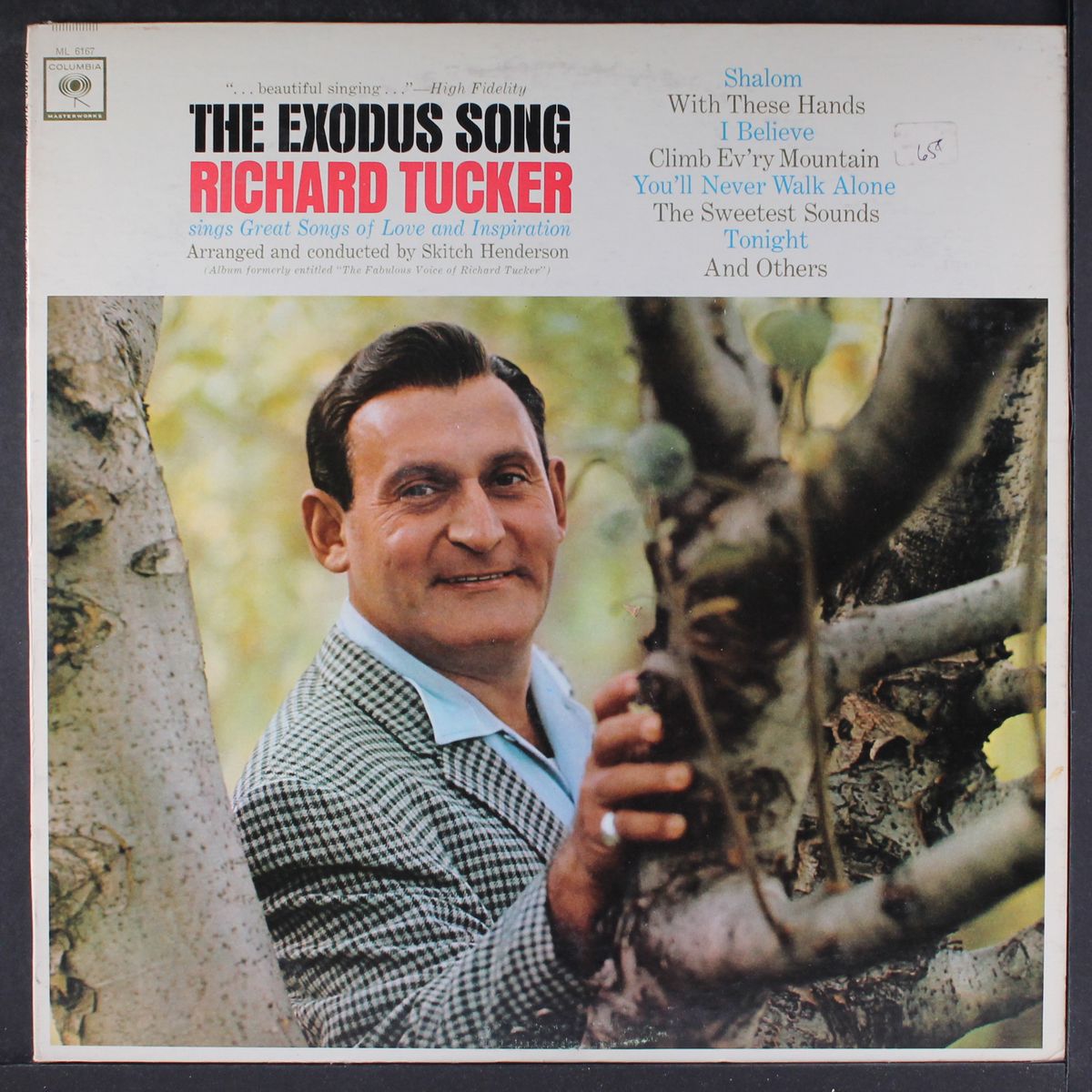 the exodus song by RICHARD TUCKER