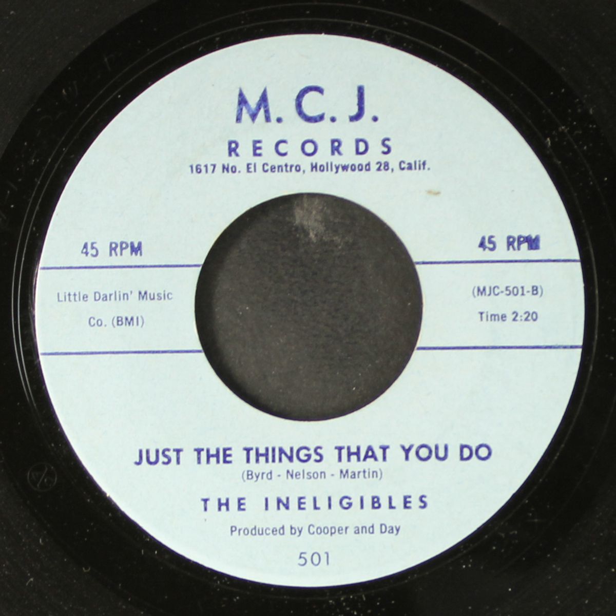 do the groove / just the things that you do by INELIGIBLES