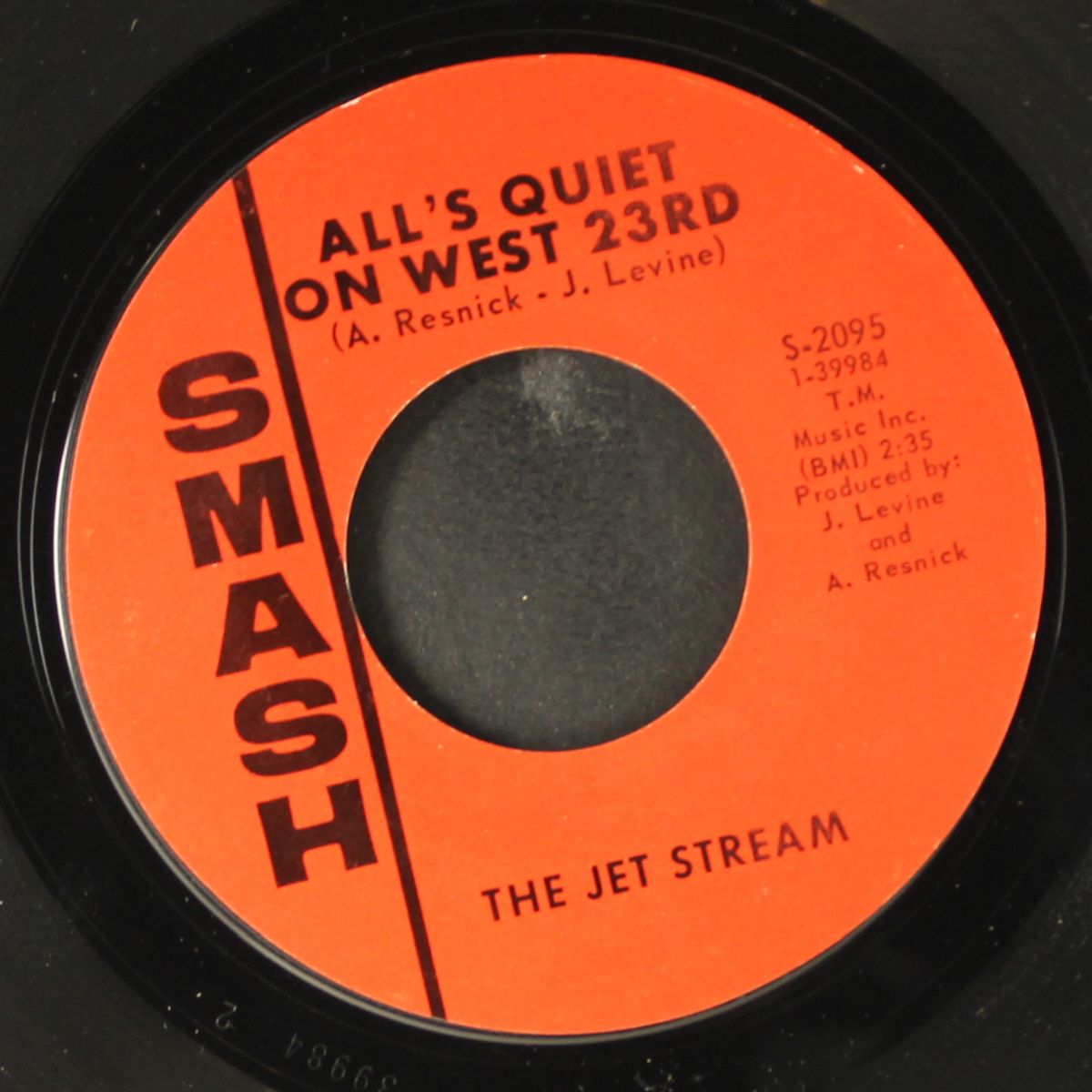 all's quiet on west 23rd / crazy me by JET STREAM