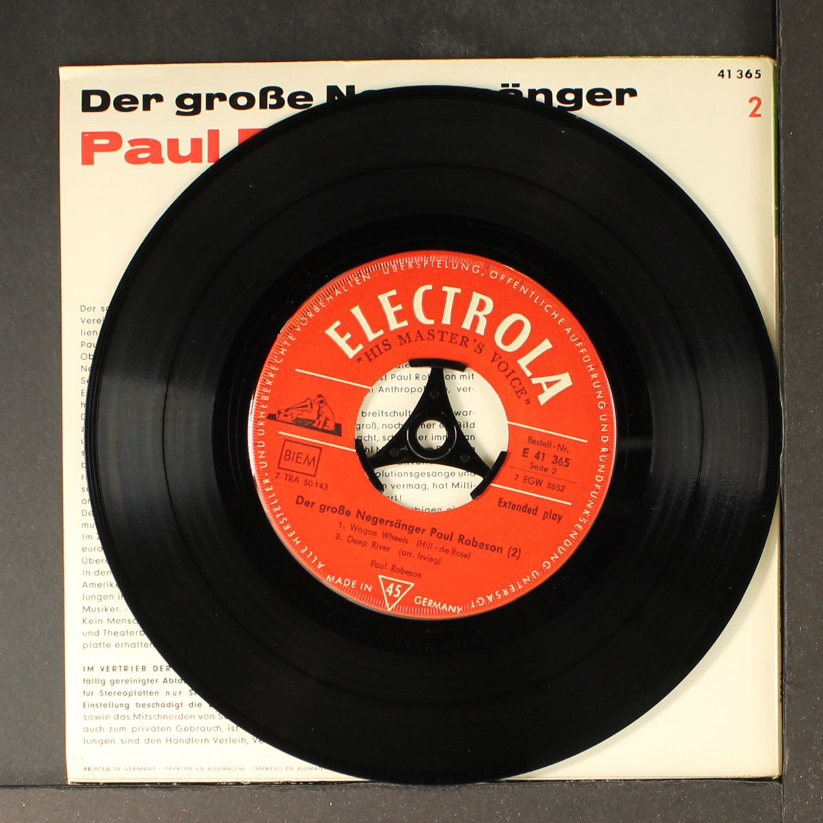 deep river / +3 by PAUL ROBESON