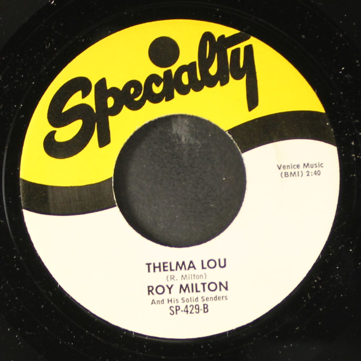 so tired / thelma lou by ROY MILTON