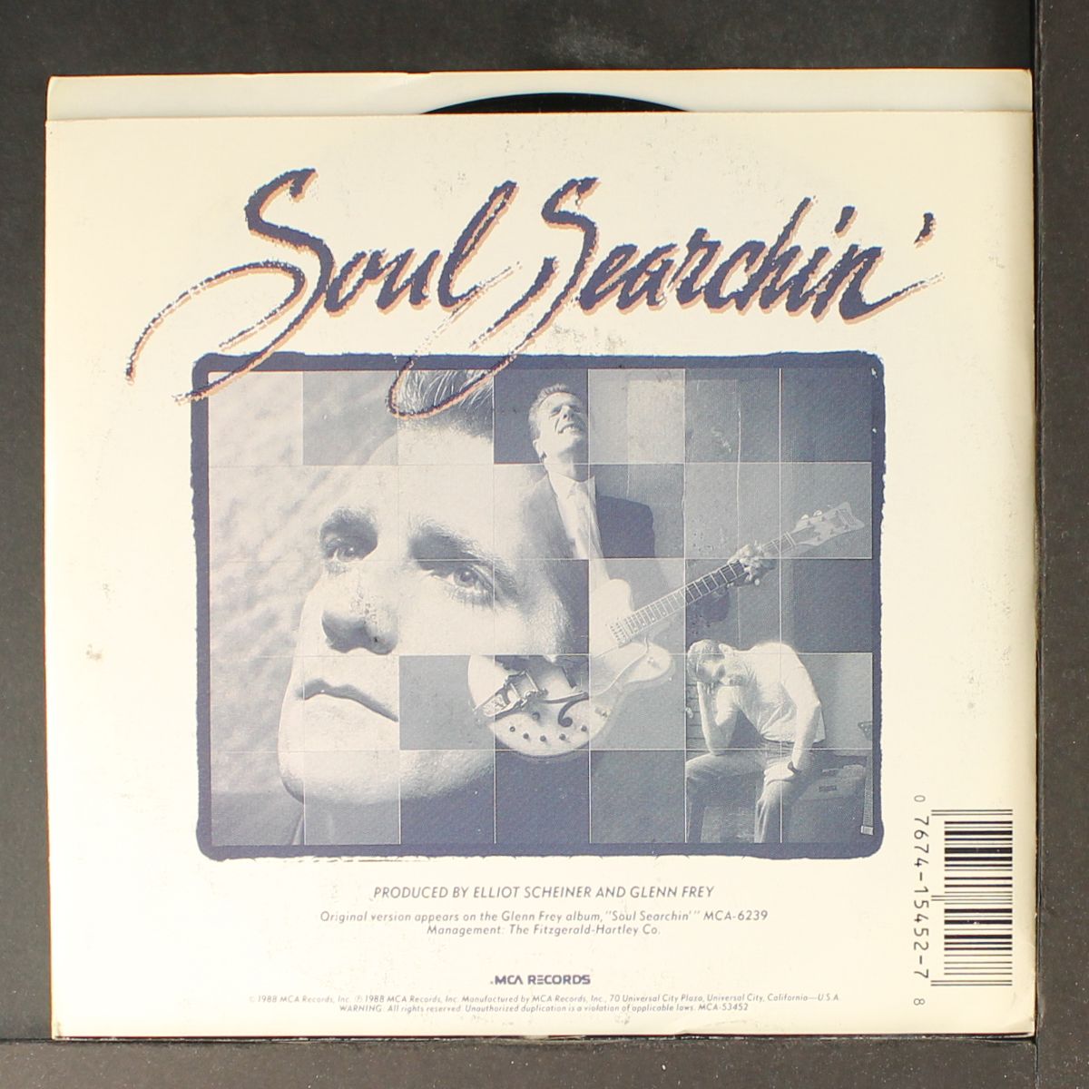 soul searchin' / it's cold in here by GLENN FREY