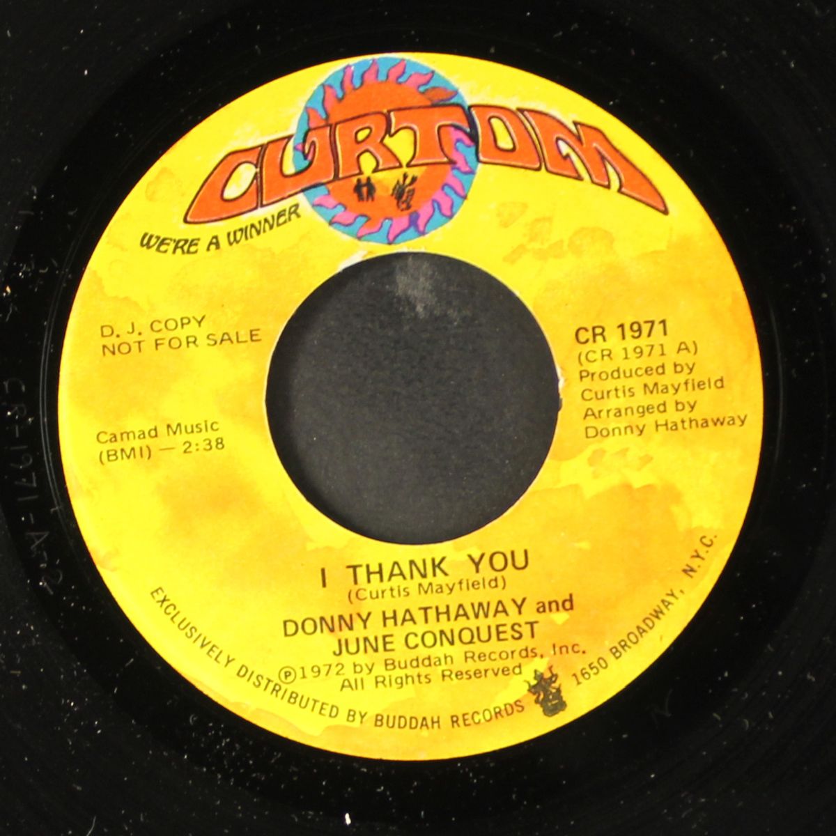 i thank you / same by DONNY HATHAWAY & JUNE CONQUEST