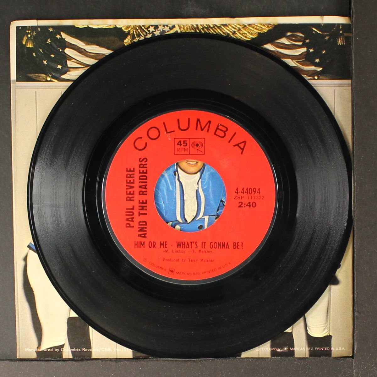 him or me - what's it gonna be? / legend of paul revere by PAUL REVERE & RAIDERS